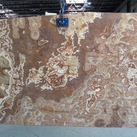 Rosso Onyx- Lot 0992 #7 2cm Polished, 124x67