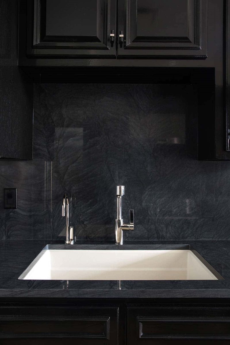 Black Color Black_Wave_Kitchen4 | Arena Stone NJ Arena stone nj black wave lot 2191 3cm polished black wave kitchen4