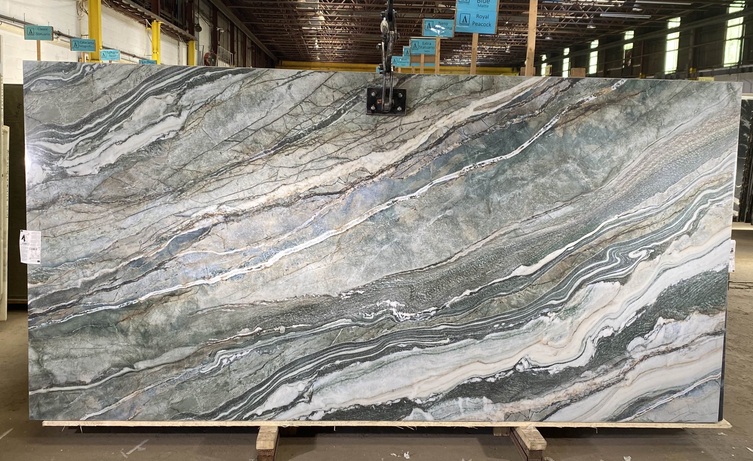 Color Selections Royal Peacock A Slab | Arena Stone NJ Arena stone nj infinity royal peacock mb20 royal peacock a slab