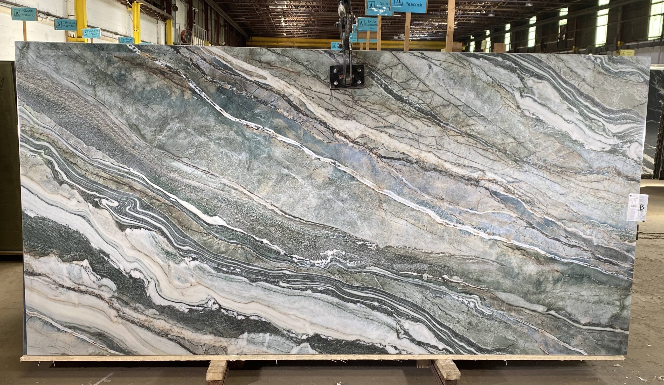 Color Selections Royal Peacock B Slab | Arena Stone NJ Arena stone nj infinity royal peacock mb20 royal peacock b slab