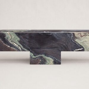 Beige and Creamy Rosso Luana marble-bench-Martin-Masse-Kolkhoze | Arena Stone NJ Arena stone nj rosso luana lot 2189 2cm honed rosso luana marble bench martin masse kolkhoze