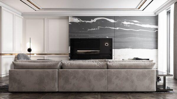 Arena stone nj copacabana  lot 2228 2cm leathered copagabana fireplace