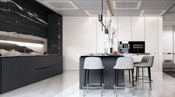 Arena stone nj copacabana  lot 2228 2cm leathered copagabana kitchen2