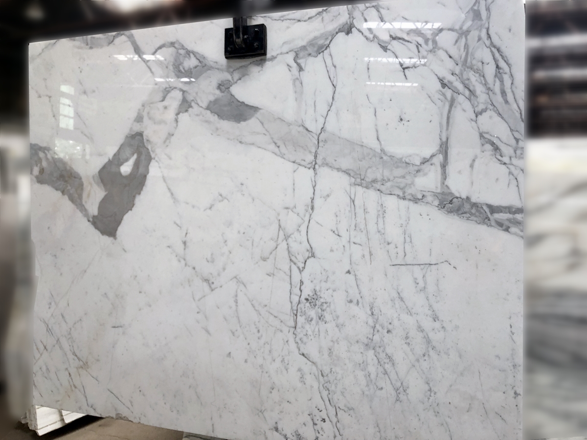 Statuary Extra Marble - This white marble's surface and striking dark veining exude a timeless elegance and luxurious appearance that enhances any space. Statuary Extra- Lot 1478 3cm Polished, 88 x 70 (#3) | Arena Stone NJ Arena stone nj statuary extra lot 1478 3cm polished statuary extra lot 1478 3cm polished 88 x 70 3