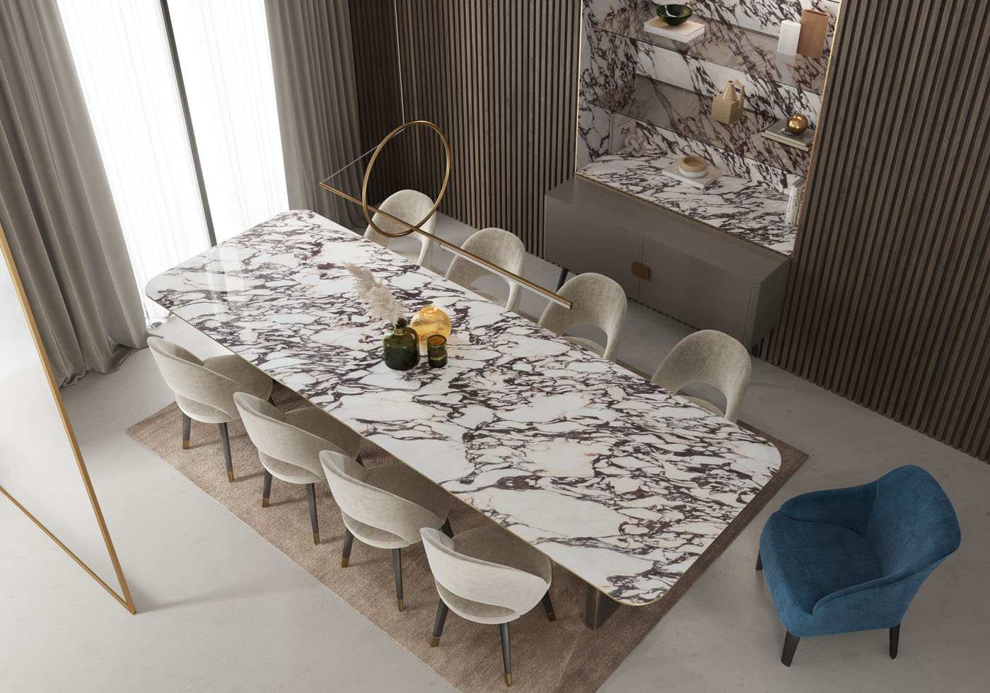 Infinity Surfaces Calacatta Viola MB22