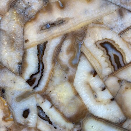 Brown Agate Classic Semiprecious - No Lot, 2cm Polished