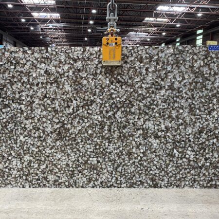 Brown Mother of Pearl Semiprecious - No Lot 2cm Polished, 107" x 59" [Slab #76]