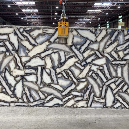 Agate Classic Mix Semiprecious - No Lot 2cm Polished, 118" x 59" [Slab #73]