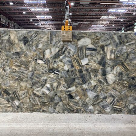 Agate Moss Semiprecious - No Lot 2cm Polished, 120" x 60" [Slab #33]