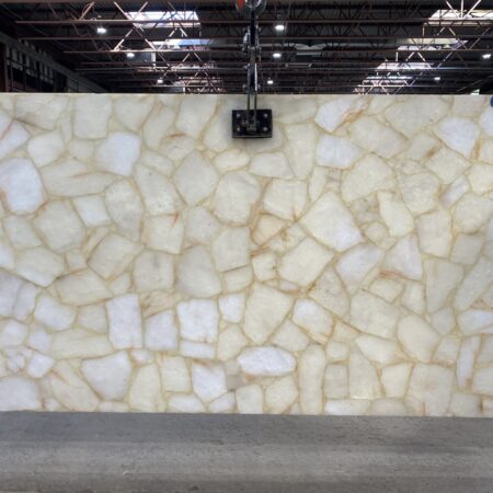 Puro Cristallo Semiprecious - No Lot 2cm Polished, 107" x 59" [Slab #51]