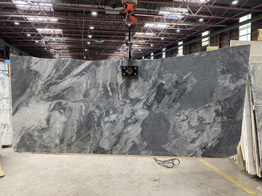 Bardiglio   lot 1814 3cm polished 101x41 slab 5
