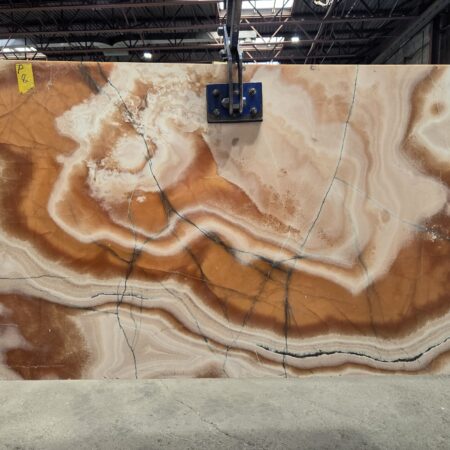 Arena stone nj brown onyx  lot 2572 2cm polished brown onyx   lot 2572 2cm polished 72 x 41 slab 21