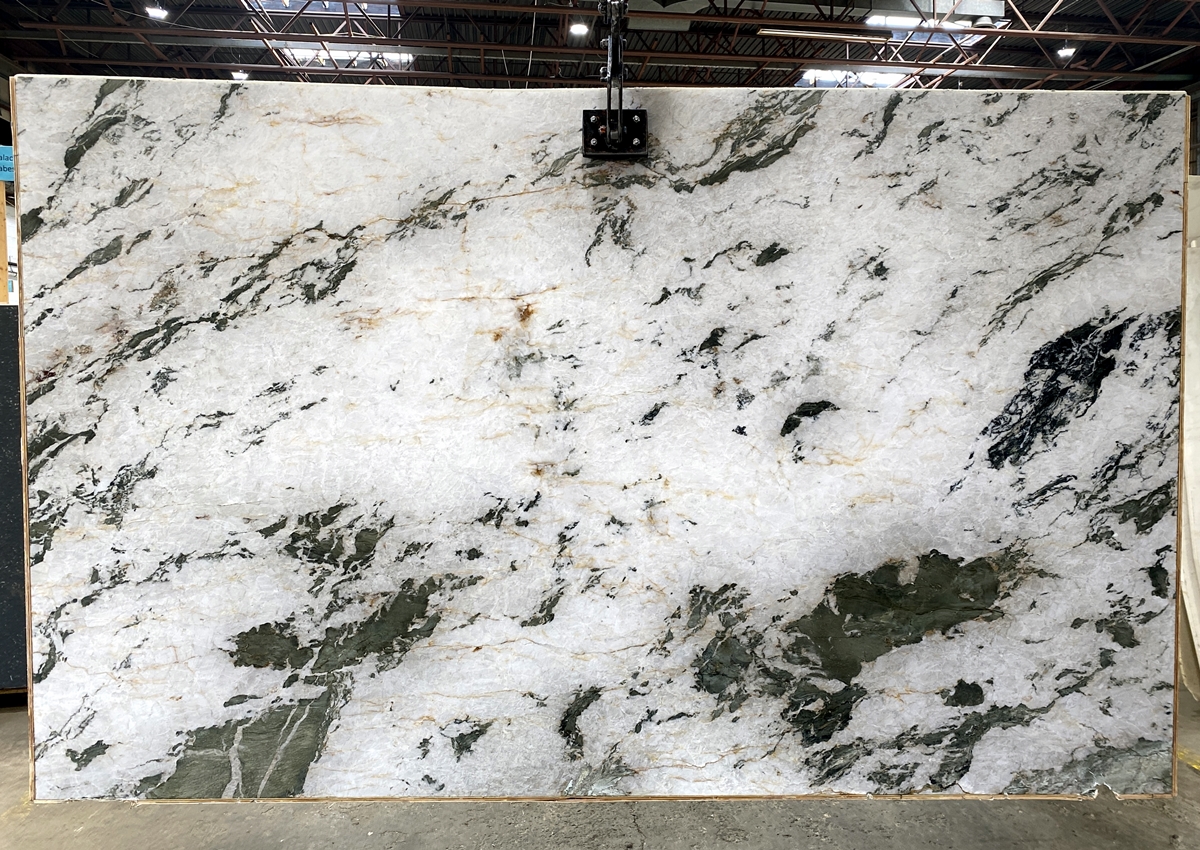 Exotic Quartzite Cristallo Tiffany - Lot 2326 Slab 27 2 cm Polished 129x76 | Arena Stone NJ Arena stone nj cristallo tiffany lot 2326 2cm polished cristallo tiffany lot 2326 slab 27 2 cm polished 129x76