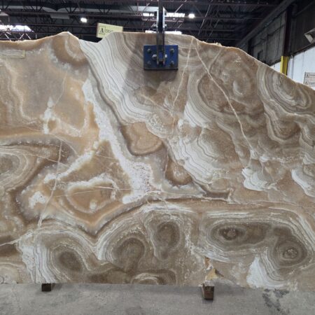 Arena stone nj honey onyx  lot 2561 2cm polished honey onyx   lot 2561 2cm polished 68 x 48 slab 5