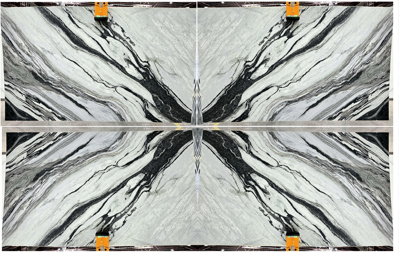 Panda - Lot 2549 2cm Honed, 120x72 bookmatched