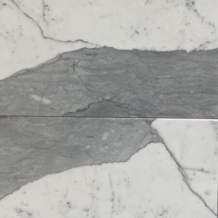 Statuario Marble Tile - Lot 6039, 18x18