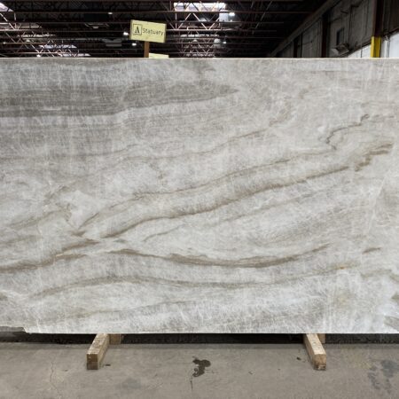 Taj Mahal - Lot 2507 2cm Honed, 133" x 74" [Slab #19]