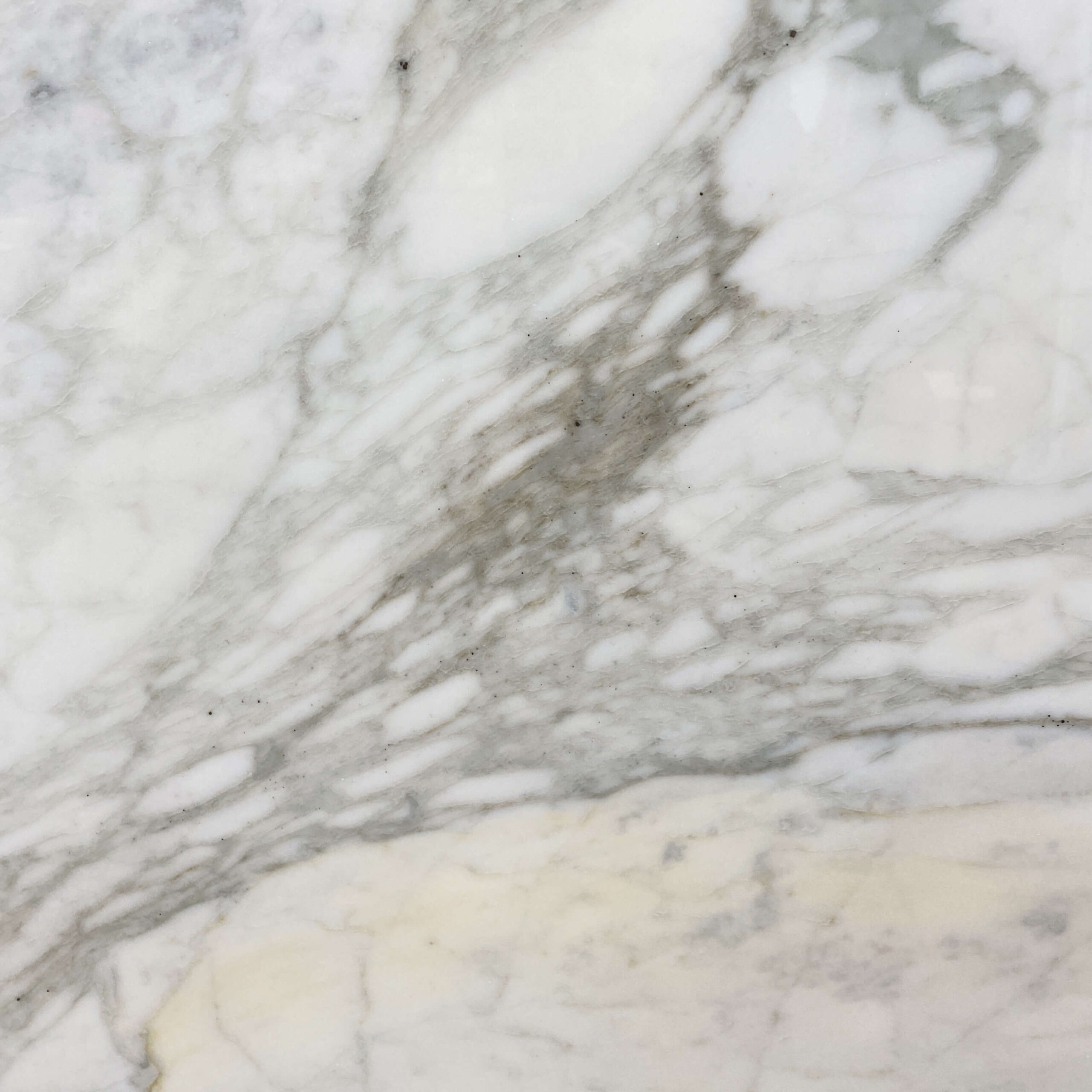 The milky white surface of our Calacatta Caldia marble is delightfully decorated with shades of large, light grey brecciated accents. Calacatta Caldia - Lot 2414 | Arena Stone NJ Arena stone nj calacatta caldia lot 2414 2cm polished honed calacatta caldia lot 2414