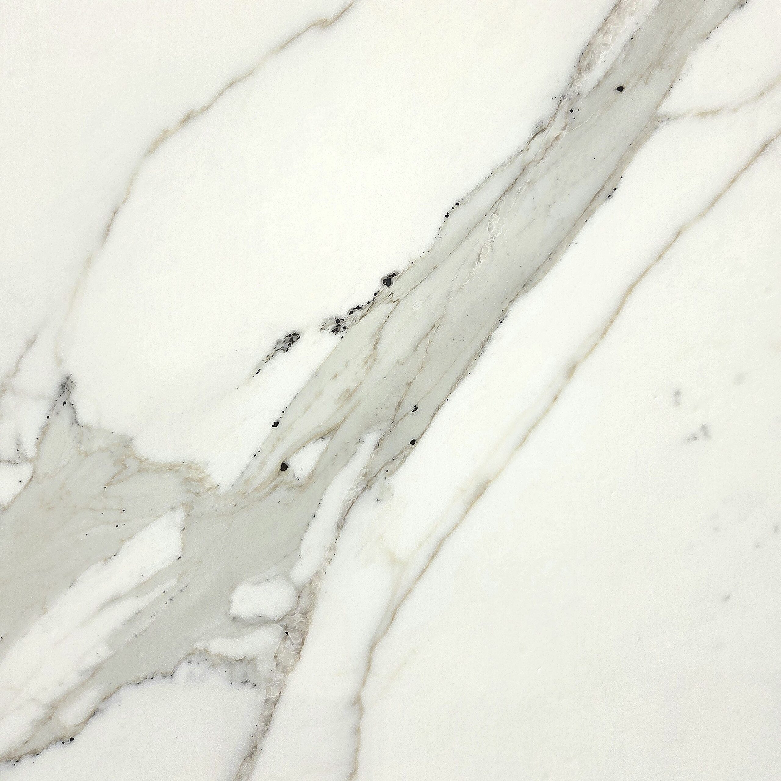 Elevate your interior with Calacatta marble, offering a pristine white canvas with elegant, sweeping grey veins. Ideal for expansive, luxury interior projects. Calacatta - Lot 2590 | Arena Stone NJ Arena stone nj calacatta lot 2590 2cm polished calacatta lot 2590