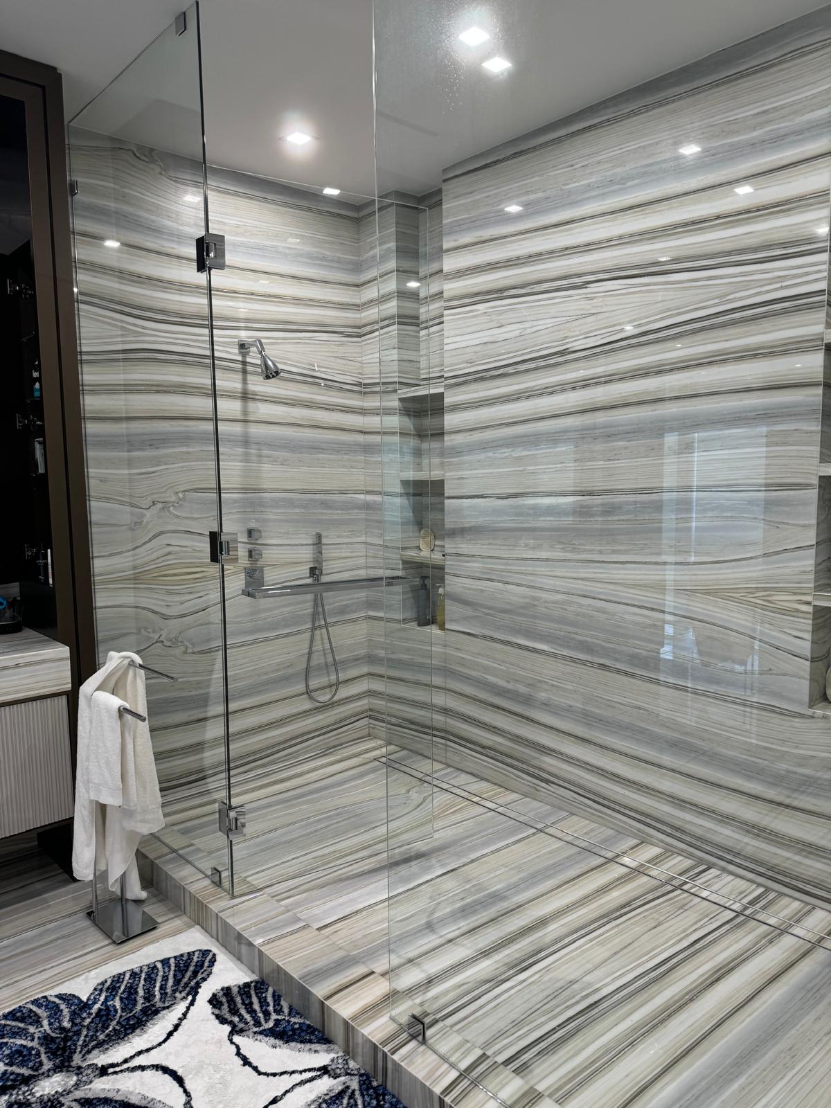 Arena stone nj zebrino  lot 2285 2cm polished zebrino classico lot 2285 miami install 4