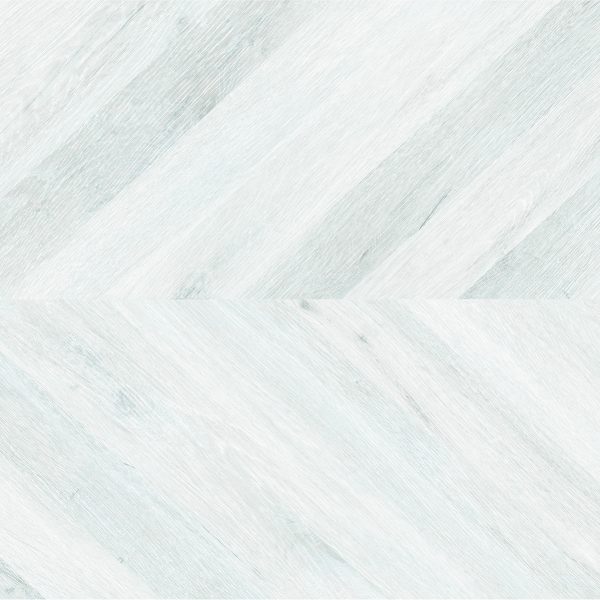 CHEVRON WHITE - 24" X 48" [Face 2]