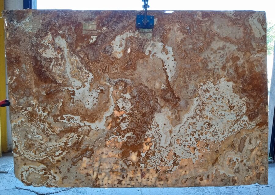 Arlecchino Onyx- Lot 0987 # 1 2cm Polished, 108 x 73