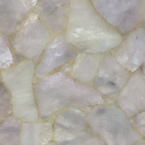 Arena Stone NJ Ice Quartz Semiprecious – Lot 2517, 2cm Polished Ice Quartz Semiprecious - No Lot