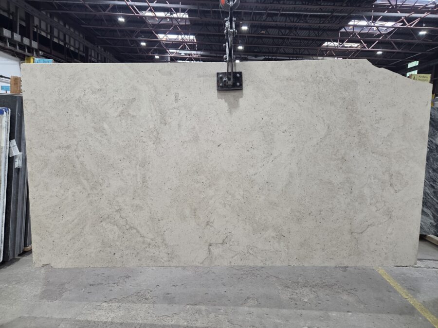 Arena Stone NJ Gascogne Beige – Lot A3845, 2cm Honed Gascogne Beige - Lot A3845 2cm Polished, 113" x 59" [Slab #20]