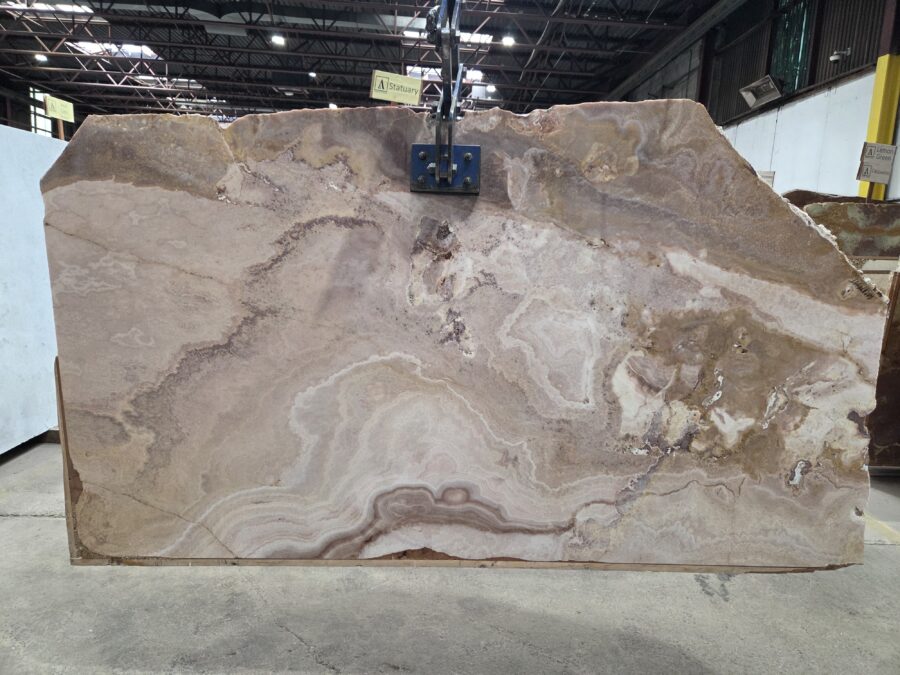 Arena Stone NJ Amethyst Onyx – Lot 2565, 2cm Polished Amethyst Onyx - Lot 2565 2cm Polished, 72" x 49" [Slab #1]
