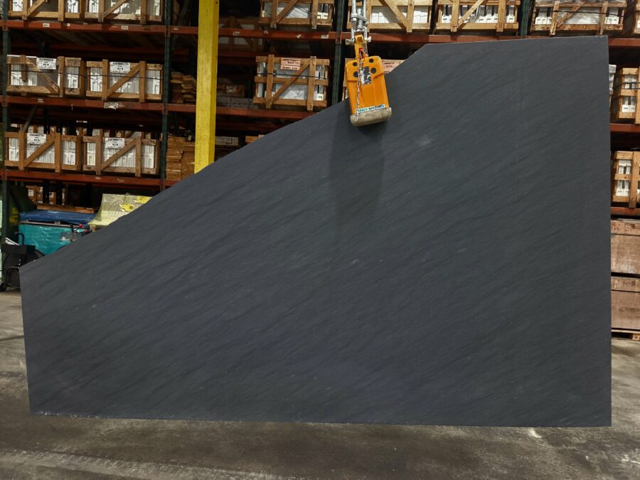 Arena stone nj anthracite black  lot 2311 2cm lava effect anthracite black   lot 2311 2cm lava effect 128 x 40 slab 61