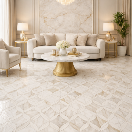 Water Jet Look Porcelain Collection