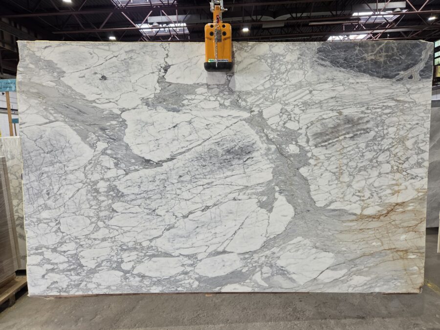 Arena Stone NJ Arabescato – Lot 2330, 2cm Polished Arabescato - Lot 2330 2cm Polished, 121" x 74" [Slab #25]