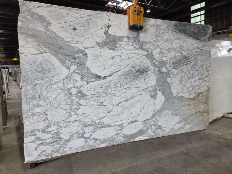 Arena Stone NJ Arabescato – Lot 2330, 2cm Polished Arabescato - Lot 2330 2cm Polished, 121x74 [Slab #25] (#2)