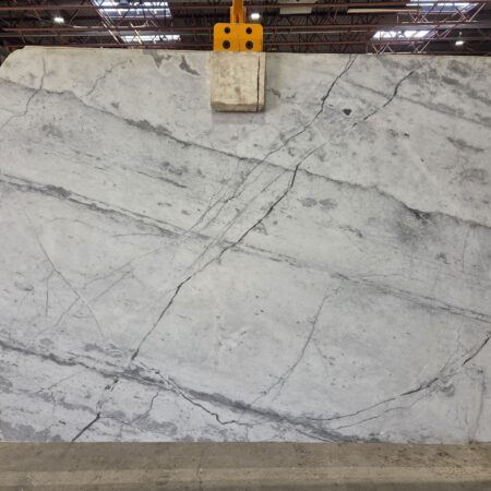 Arena Stone NJ Bianco Camaro – Lot 2536A, 2cm Polished Bianco Camaro - Lot 2536A 2cm Polished, 97" x 63" [Slab #2]
