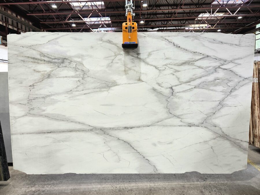 Arena Stone NJ Calacatta Lincoln – Lot 2552, 2cm Honed Calacatta Lincoln - Lot 2552 2cm Honed, 129" x 74" [Slab #35]