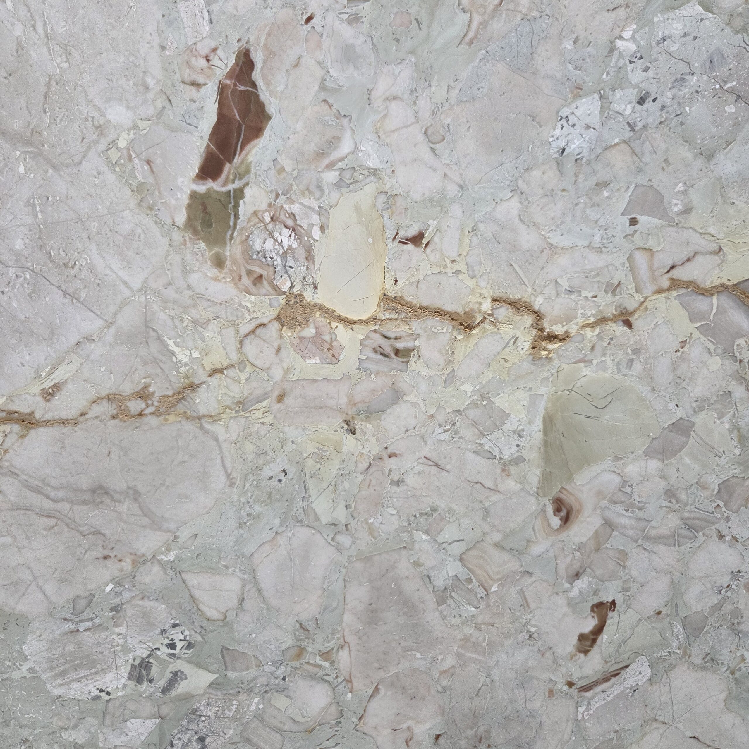 Delicate beauty revealed. Our Ceppo Antico boasts intricate patterns of warm ivory, sage, and rust create an inviting, sophisticated marble aesthetic. Ceppo Antico - Lot 2609 | Arena Stone NJ Arena stone nj ceppo antico lot 2609 2cm honed ceppo antico lot 2609