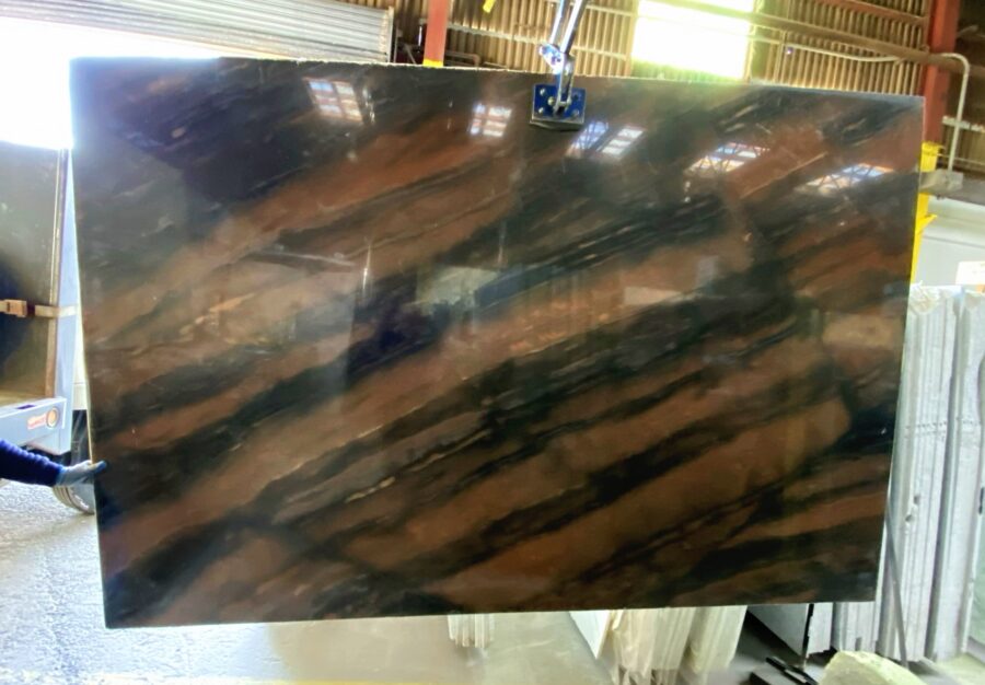Arena Stone NJ Copper Dune - Lot 1076, 3cm Polished Copper Dune-Lor 1076 #4, 3cm Polished, 119x76