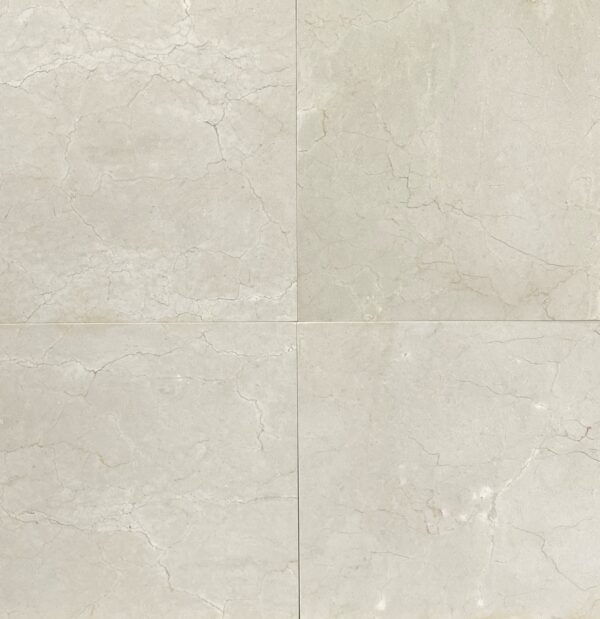 Crema Marfil Marble Tile – Lot 6093, 18×18