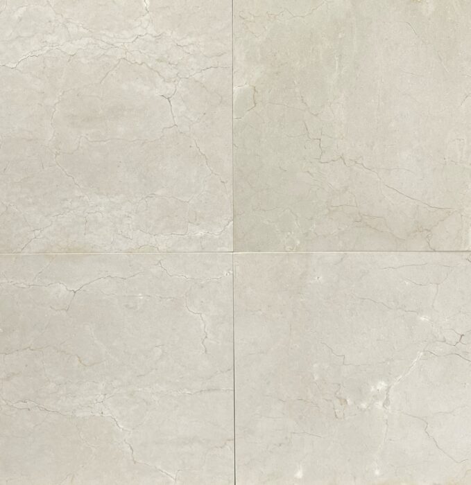 Arena Stone NJ Crema Marfil Marble Tile – Lot 6093, 18×18 Crema Marfil Marble Tile - Lot 6093, 18x18