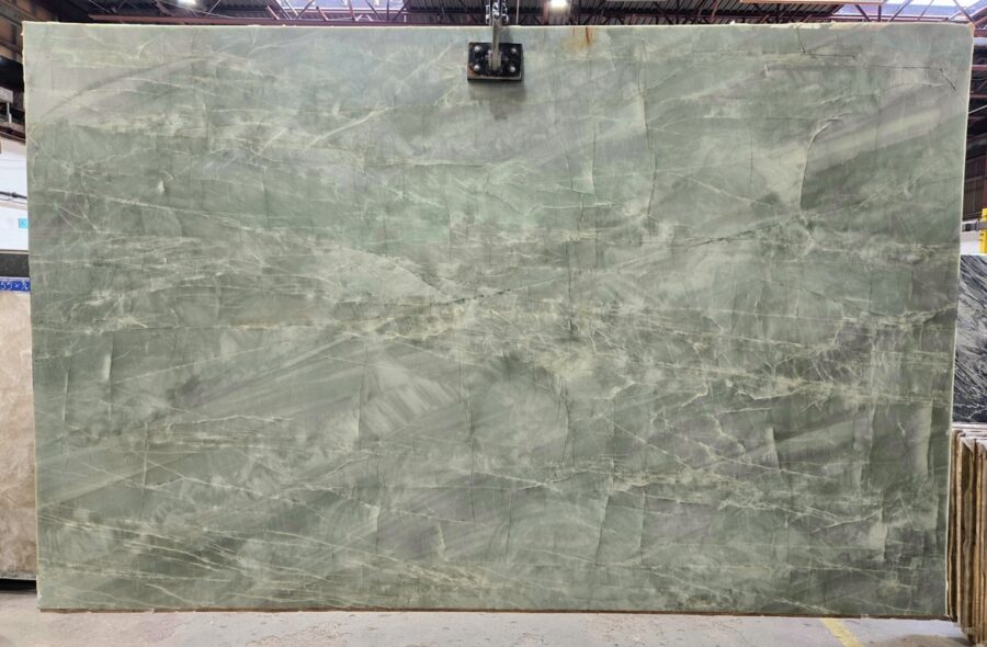 Arena Stone NJ Emerald Green – Lot 2542, 2cm Polished Emerald Green - Lot 2542 2cm Polished, 125x80 [Slab #53]