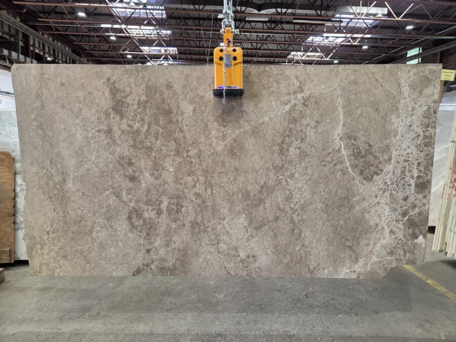 Light Emperador - Lot A4905 2cm Polished, 112" x 58" [Slab #2] - 0