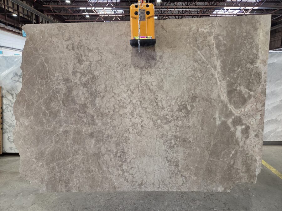 Arena Stone NJ Light Emperador – Lot A4905, 2cm Polished Light Emperador - Lot A4905 2cm Polished, 78" x 59" [Slab #5] - 0