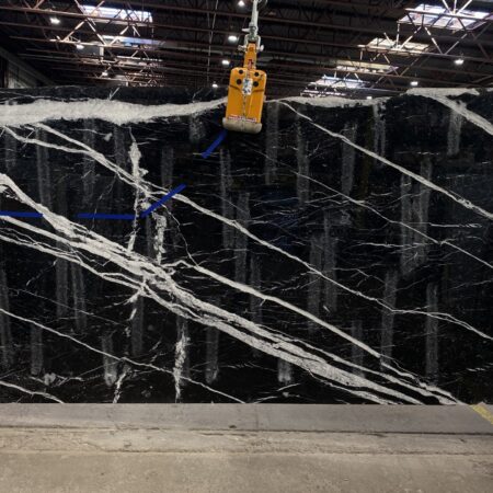 Nero Marquina - Lot 2339 2cm Polished, 130" x 44" [Slab #60]