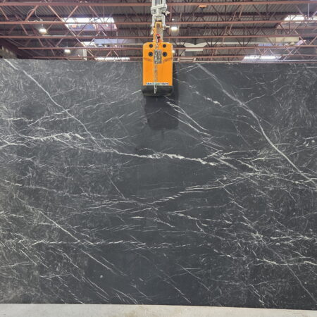 Nero Marquina - Lot 2616 2cm Honed, 118" x 66" [Slab #18]