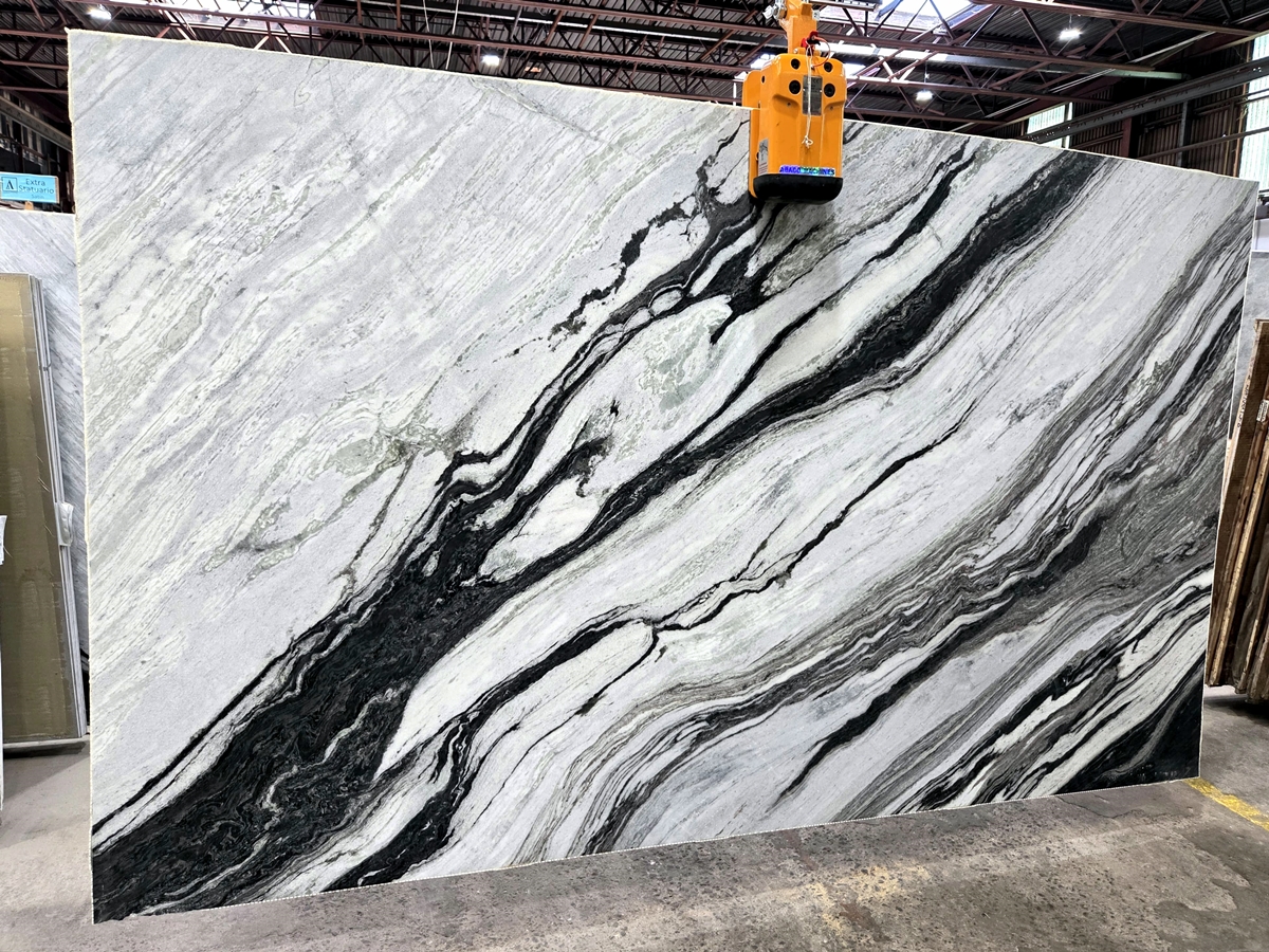 Panda - Lot 2549 2cm Honed, 120x72 [Slab #23]