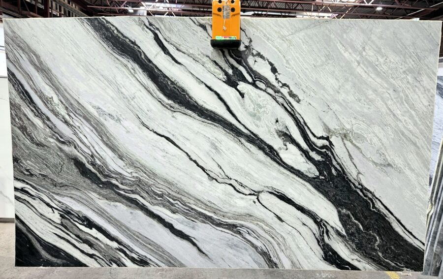 Arena Stone NJ Panda – Lot 2549, 2cm Honed Panda - Lot 2549 2cm Honed, 120x72 [Slab #24]