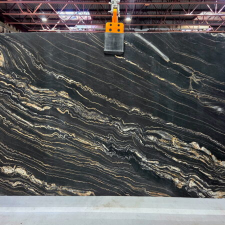 Quartzite Portoro - Lot 2615 2cm Leathered, 123" x 72" [Slab #21]