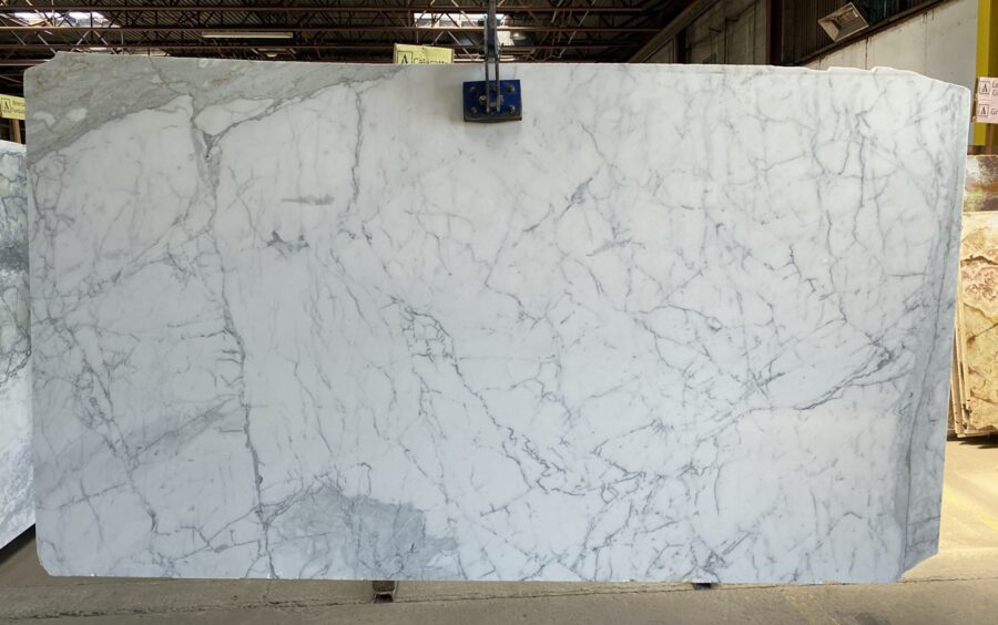 Arena Stone NJ Statuario – Lot 1773, 2cm Polished Statuario- Lot 1773 #63 2cm Polished, 118x66