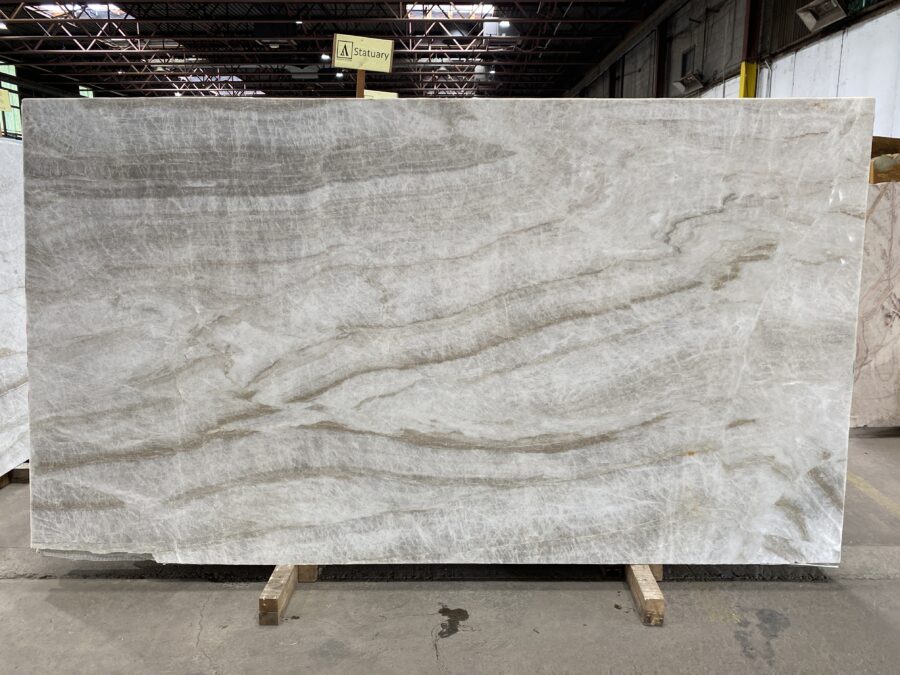 Arena Stone NJ Taj Mahal – Lot 2507, 2cm Honed Taj Mahal - Lot 2507 2cm Honed, 133" x 74" [Slab #19]