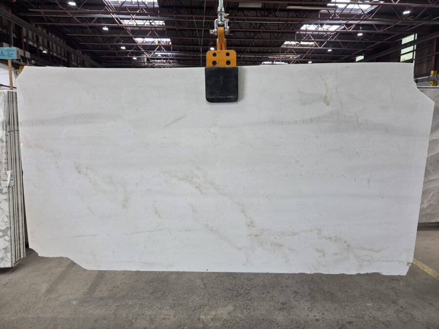 Arena Stone NJ Thassos – Lot 2589, 2cm Polished or Honed Thassos - Lot 2589 2cm Polished, 101" x 55" [Slab #10]